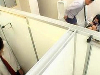 Nippon Schoolgirl's Molestation in the Toilet Leads to Hot Fuck XXX with Classmate
