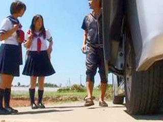 Japanese Schoolgirls Get Naughty in XXX Car Fuck Sessions