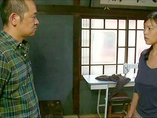 Busty Nippon Wife Gets Fucked by Creepy Neighbor in Wild XXX Threesome